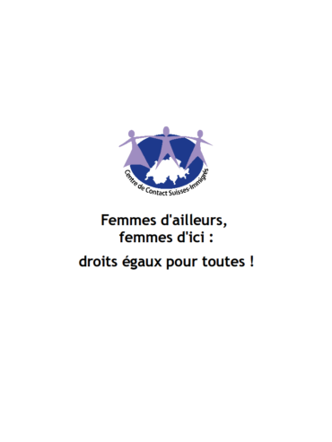 brochure femmes ici ailleurs premiere page